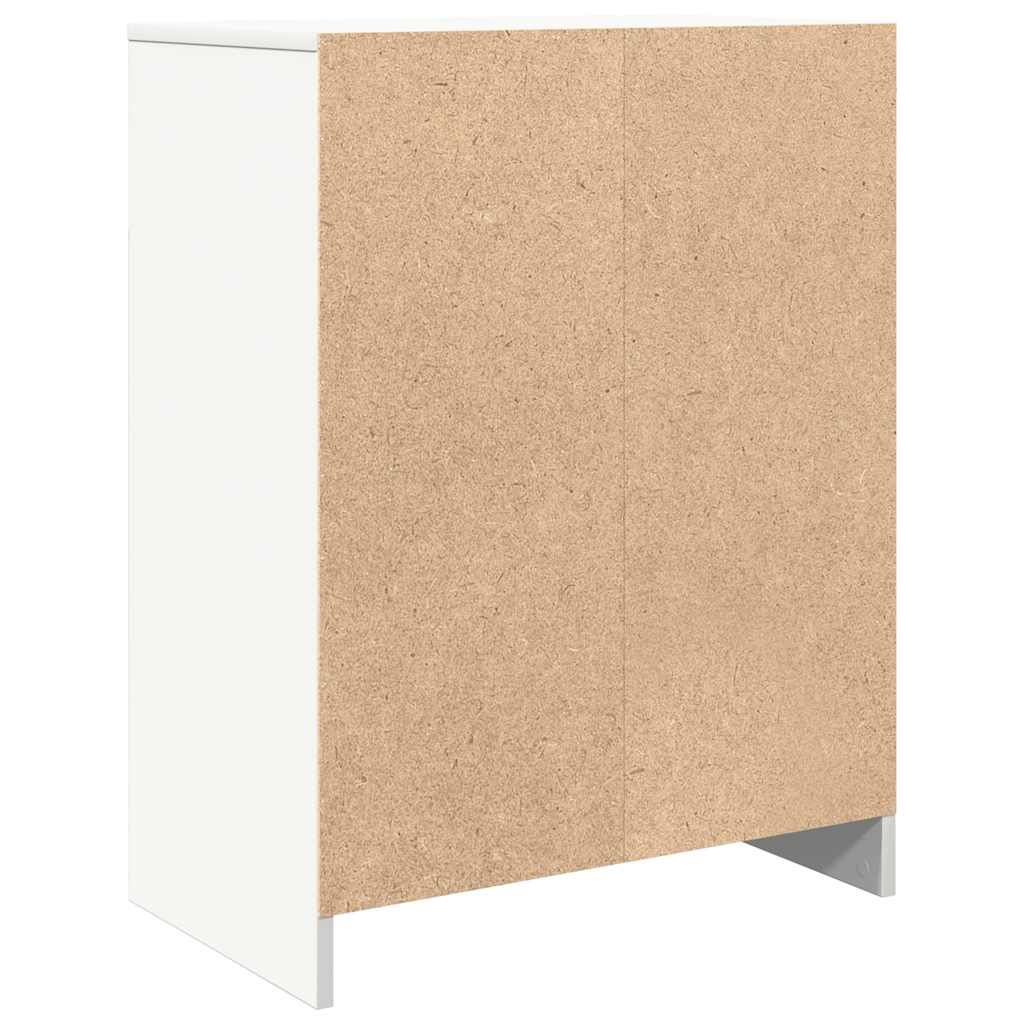 Dressoir 57x34x76 cm bewerkt hout wit