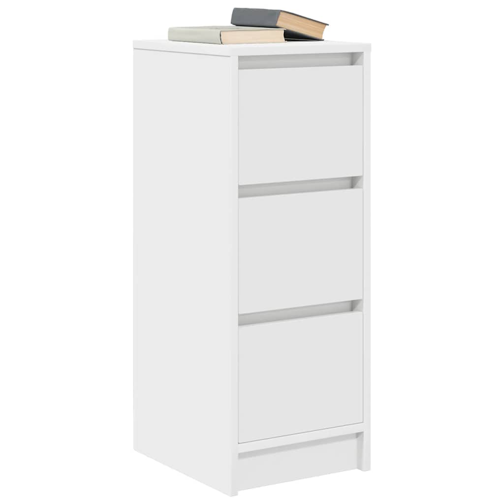 Dressoir 29,5x34x76 cm spaanplaat wit