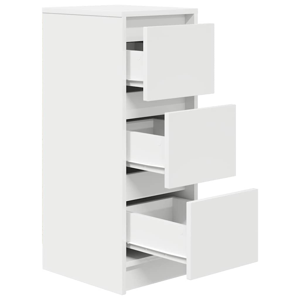 Dressoir 29,5x34x76 cm spaanplaat wit