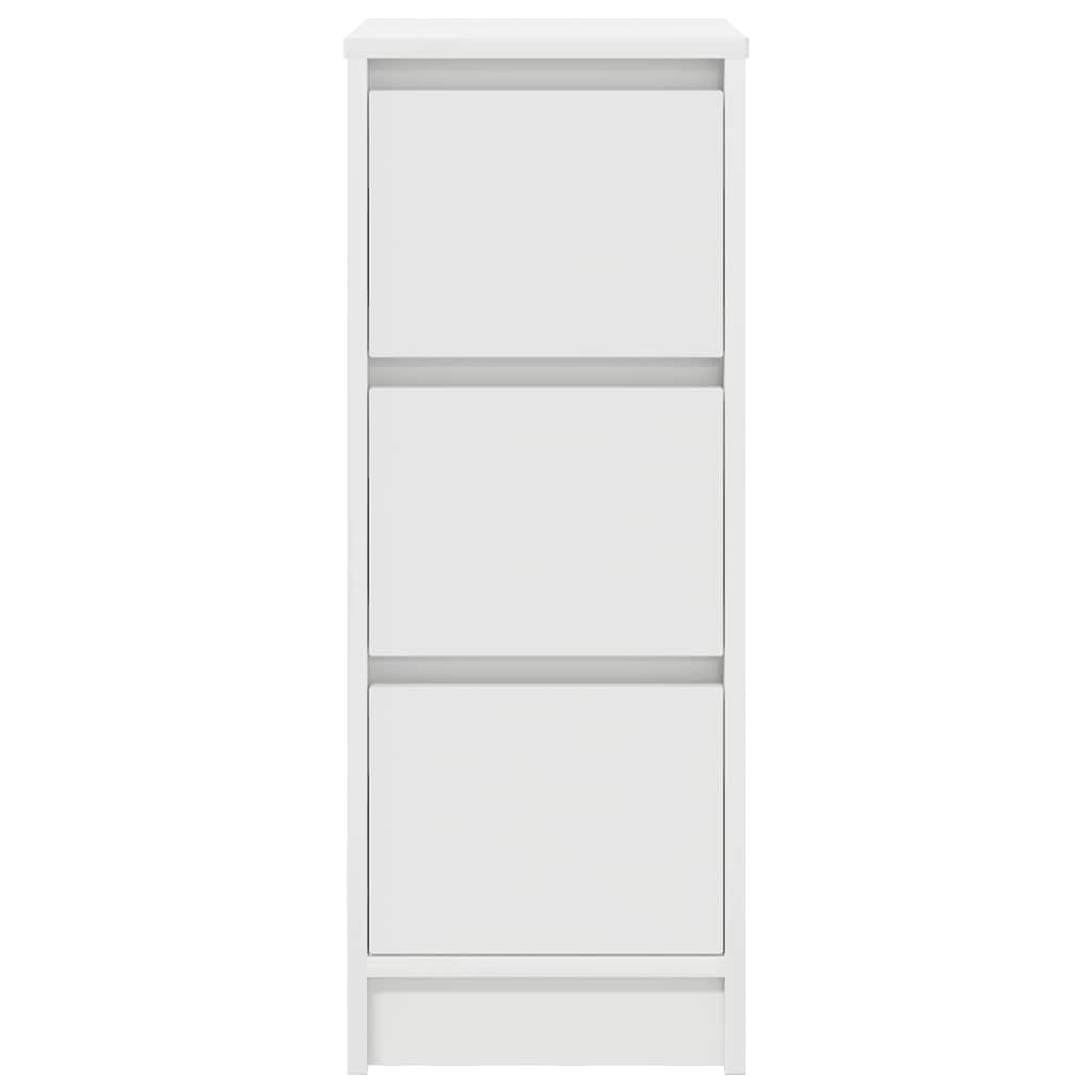 Dressoir 29,5x34x76 cm spaanplaat wit