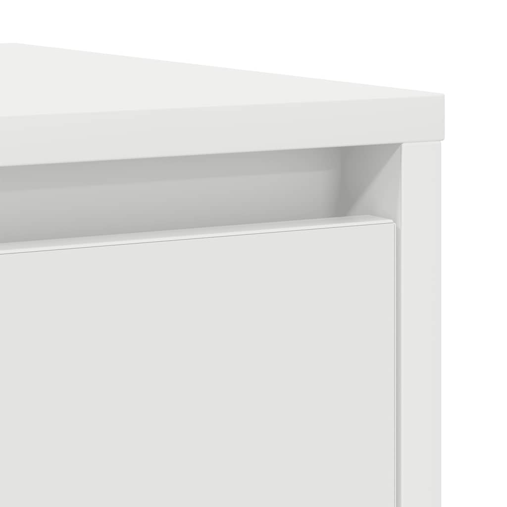 Dressoir 29,5x34x76 cm spaanplaat wit