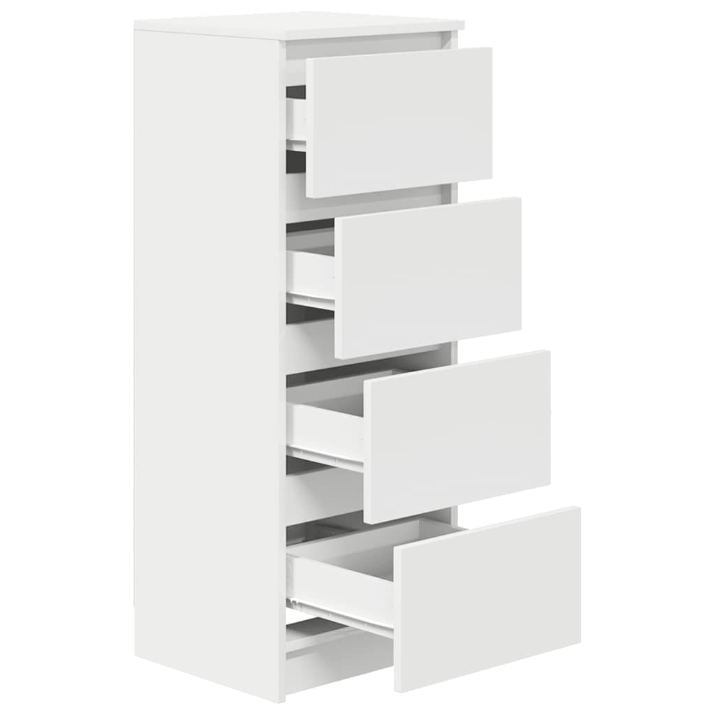 Dressoir 37,5x35x99 cm spaanplaat wit
