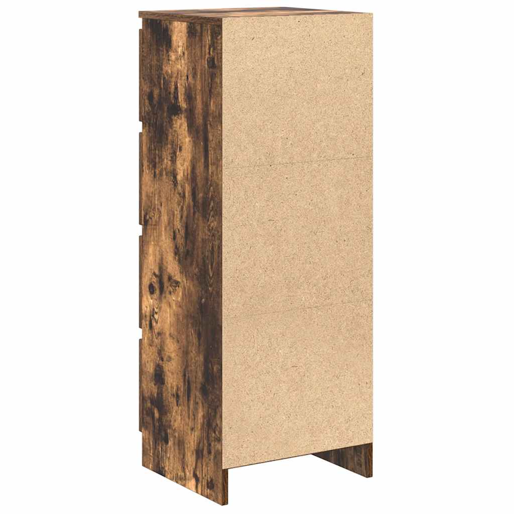 Dressoir 37,5x35x99 cm spaanplaat gerookt eikenkleurig