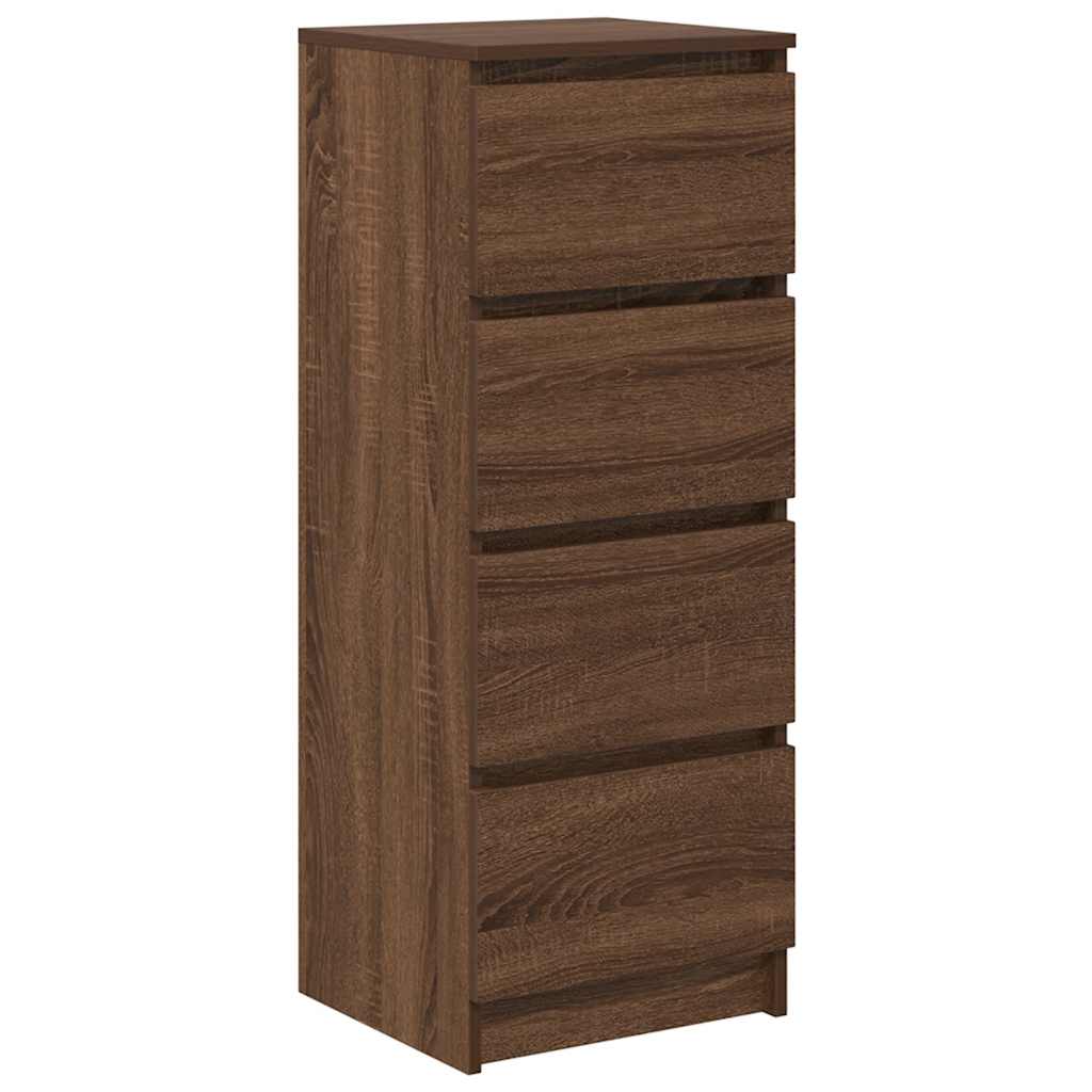Dressoir 37,5x35x99 cm spaanplaat bruin eikenkleurig