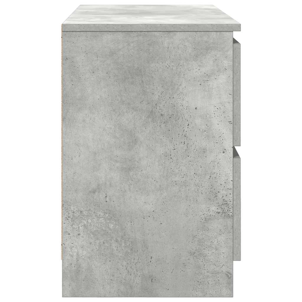 Tv-meubel 80x35x54 cm spaanplaat betongrijs