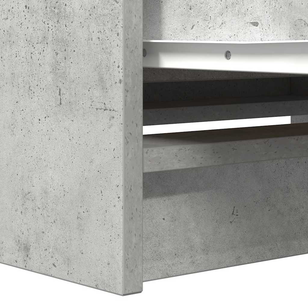 Tv-meubel 80x35x54 cm spaanplaat betongrijs