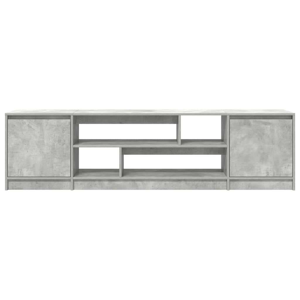 Tv-meubel 188,5x41x50 cm spaanplaat betongrijs