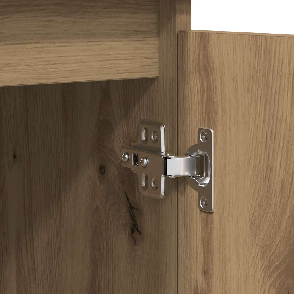 Dressoir met lades 100,5x35x76 cm spaanplaat artisanaal