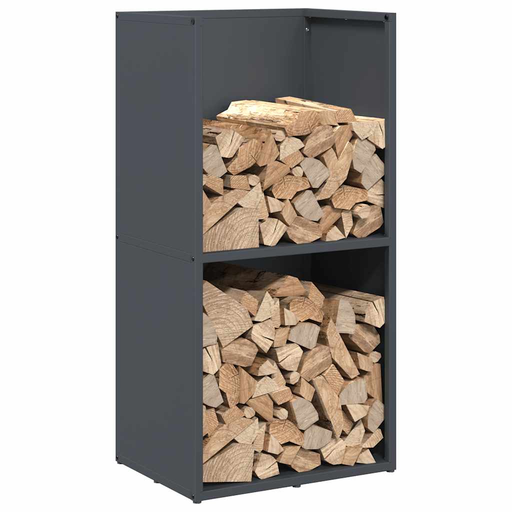 Brandhoutrek 40x30x80 cm koudgewalst staal antraciet