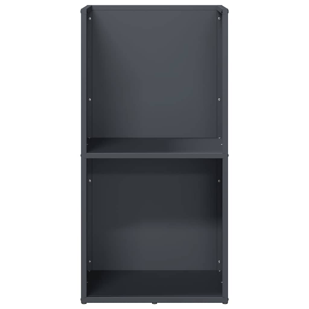 Brandhoutrek 40x30x80 cm koudgewalst staal antraciet