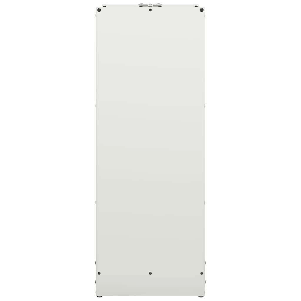 Brandhoutrek 40x30x80 cm koudgewalst staal wit