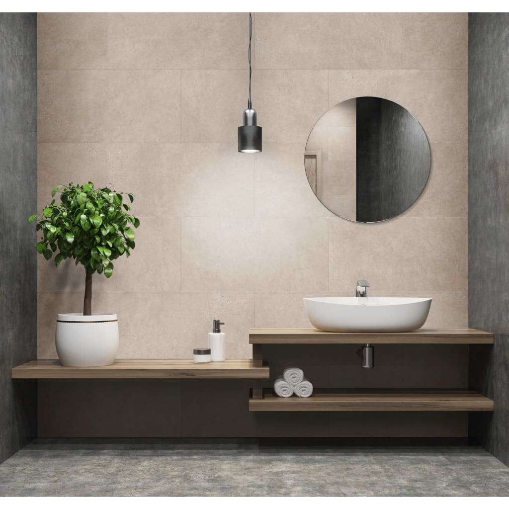Grosfillex Wandtegels Gx Wall+ Leisteen 45X90 Cm