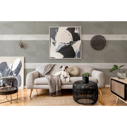 Grosfillex Wandtegels Gx Wall+ 15X90 Cm Lichtgrijseikenkleurig