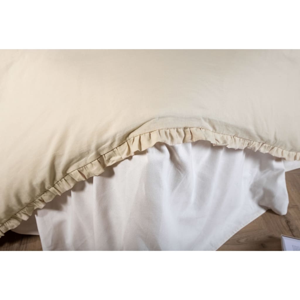Dekbedovertrek Lias 200x150 cm katoen beige