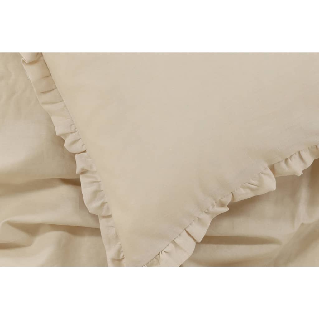 Dekbedovertrek Lias 200x150 cm katoen beige