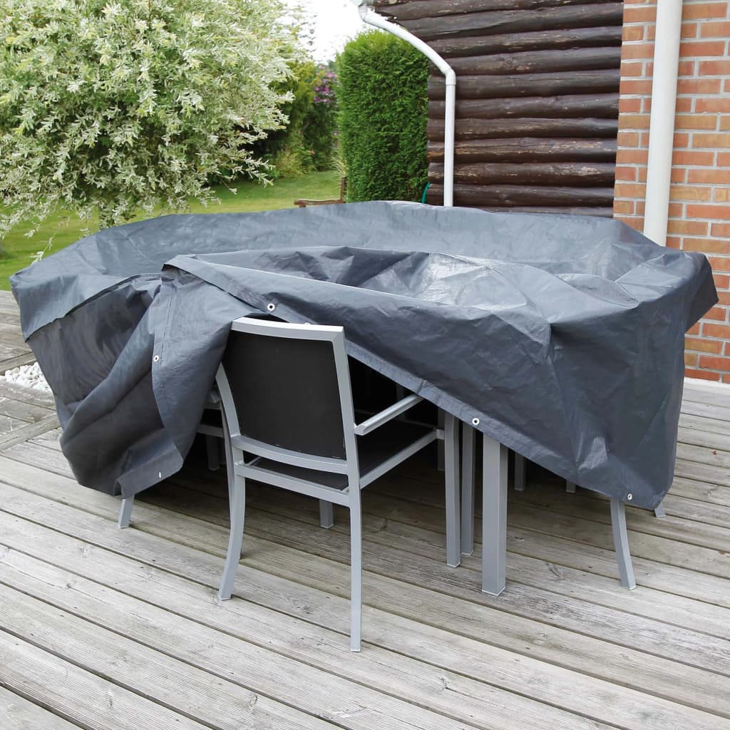 Tuinmeubelhoes voor ronde tafel 118x70 cm