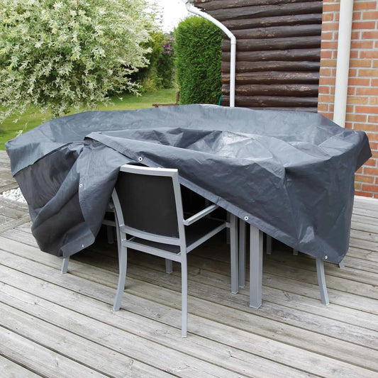 Tuinmeubelhoes voor ronde tafel 118x70 cm