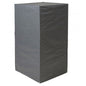 Tuinmeubelhoes voor twee stapelstoelen 140x75x70 cm