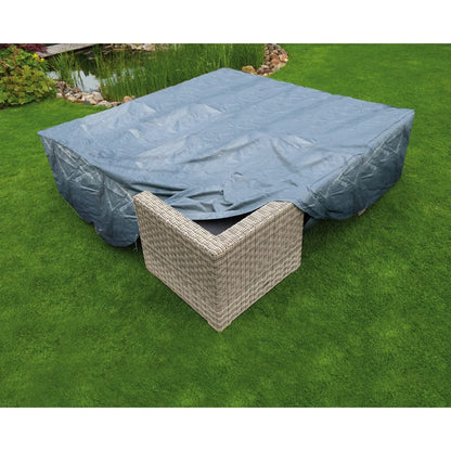 Tuinmeubelhoes voor lage tafel en stoelen 200x200x70 cm