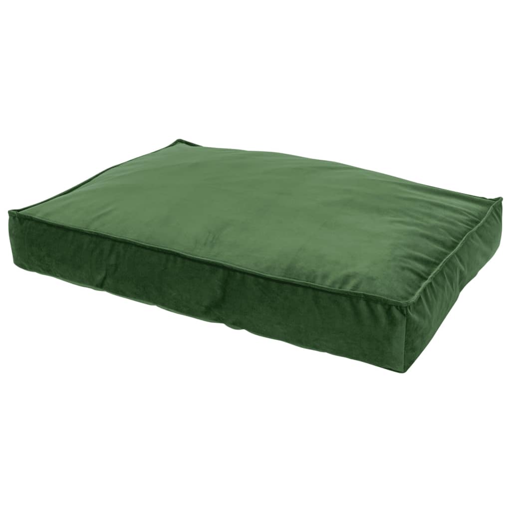 Madison Hondenkussen Velvet 100 x 70 x 15 cm Groen