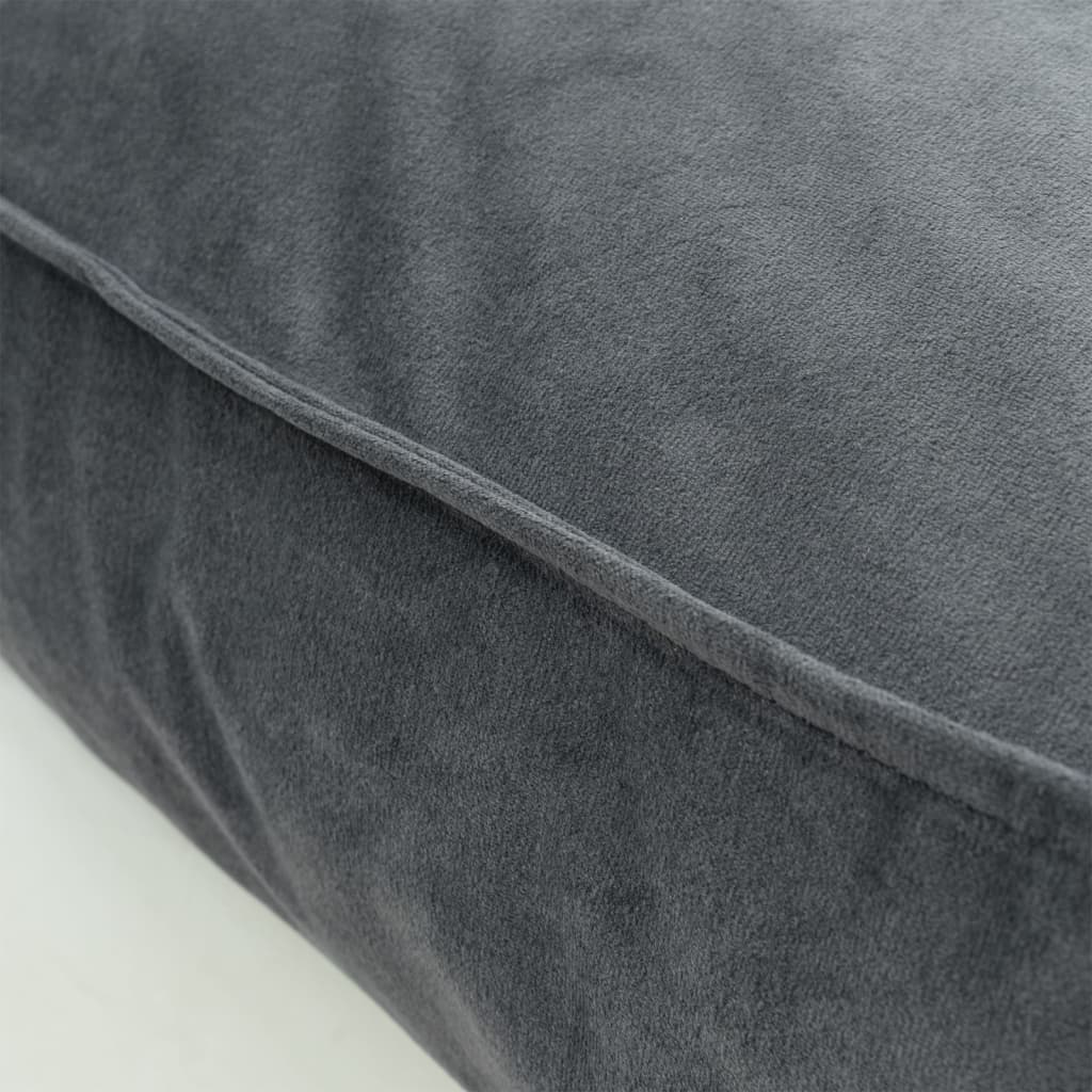 Madison Hondenkussen Velvet 120 x 90 x 15 cm Grijs