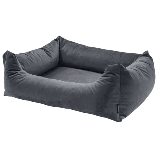 Madison Hondenmand Velvet 80 x 67 x 22 cm Grijs