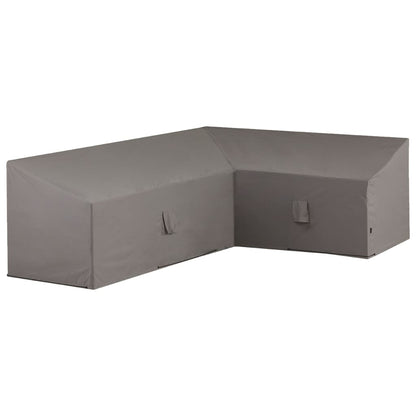Loungesethoes rechts 270x210x90 cm grijs
