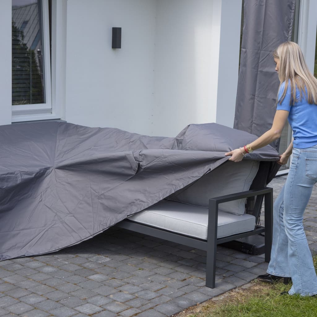 Loungesethoes 235x235x70 cm grijs