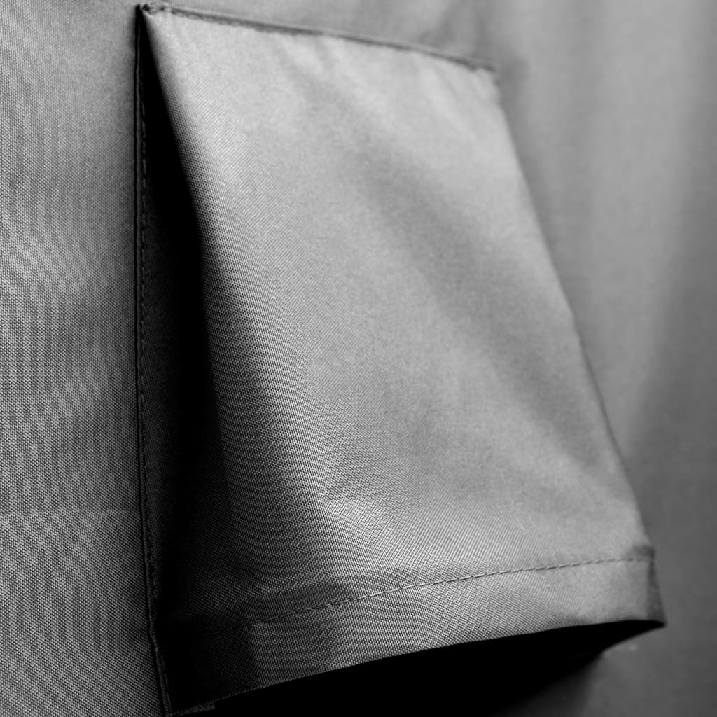 Loungesethoes 235x235x70 cm grijs