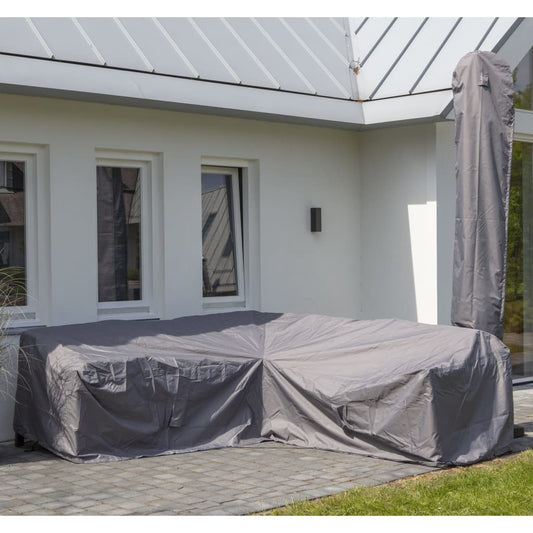 Loungesethoes 235x235x70 cm grijs