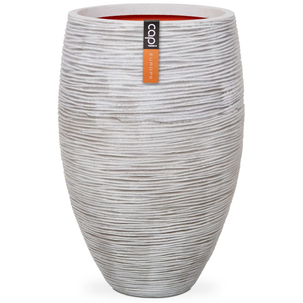 Capi Bloempot Nature Rib Elegant Deluxe Kleur Kofi1131 40 x 60 cm Ivoor