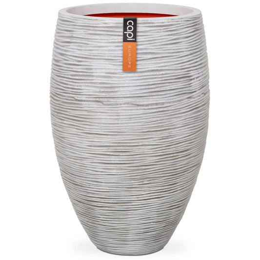 Capi Bloempot Nature Rib Elegant Deluxe Kleur Kofi1131 40 x 60 cm Ivoor