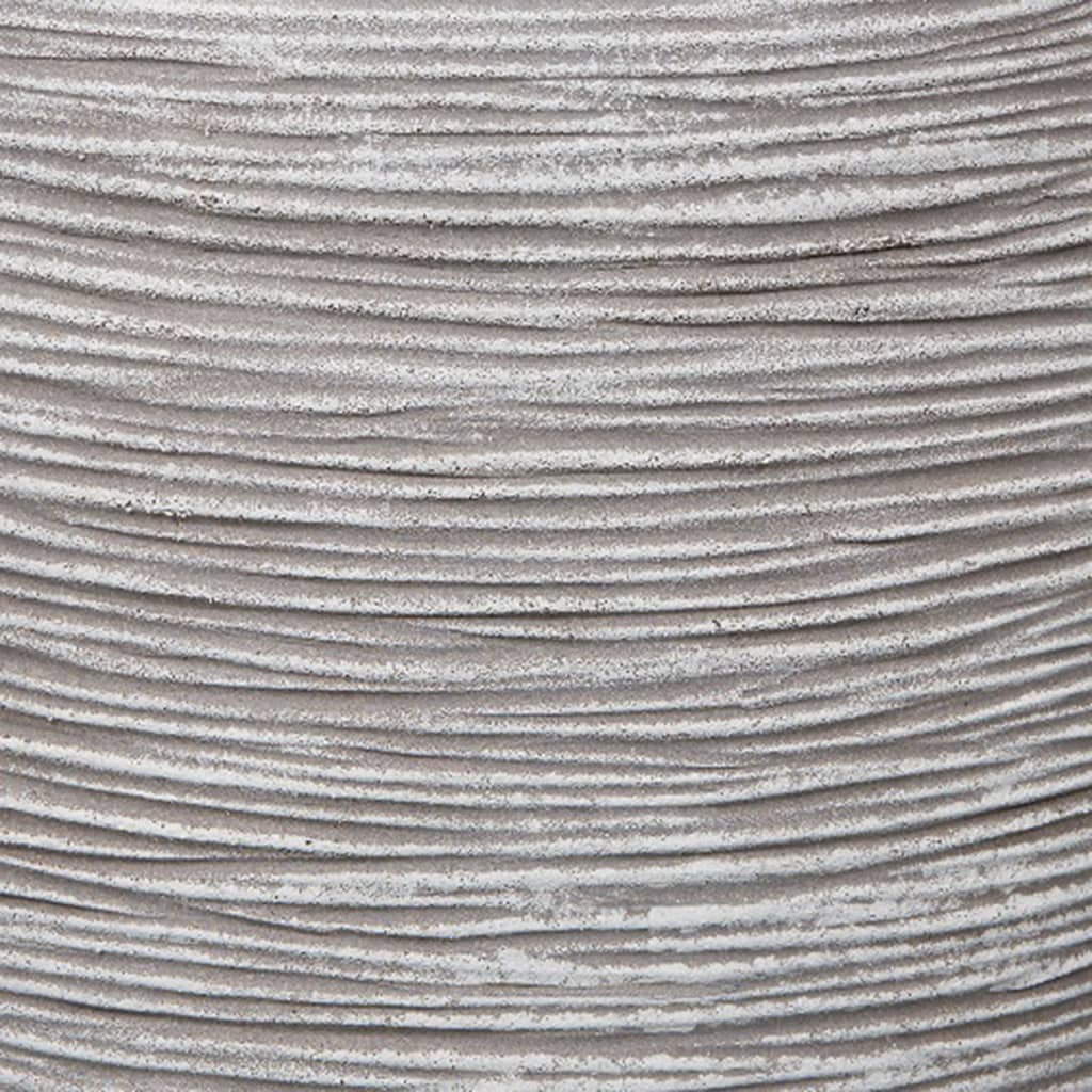Capi Bloempot Nature Rib Kleurig Kofi932 35 x 34 cm Ivoor