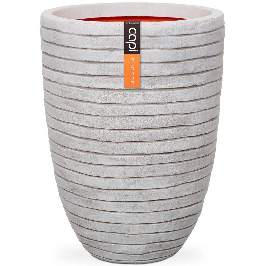 Capi Bloempot Nature Row Elegant Laag Kleurig Krwi782 36 x 47 cm Ivoor