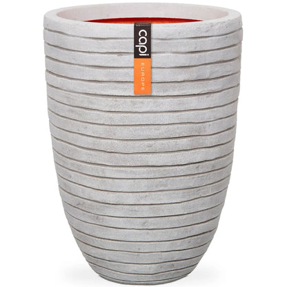 Capi Bloempot Nature Row Elegant Laag Kleurig Krwi782 36 x 47 cm Ivoor