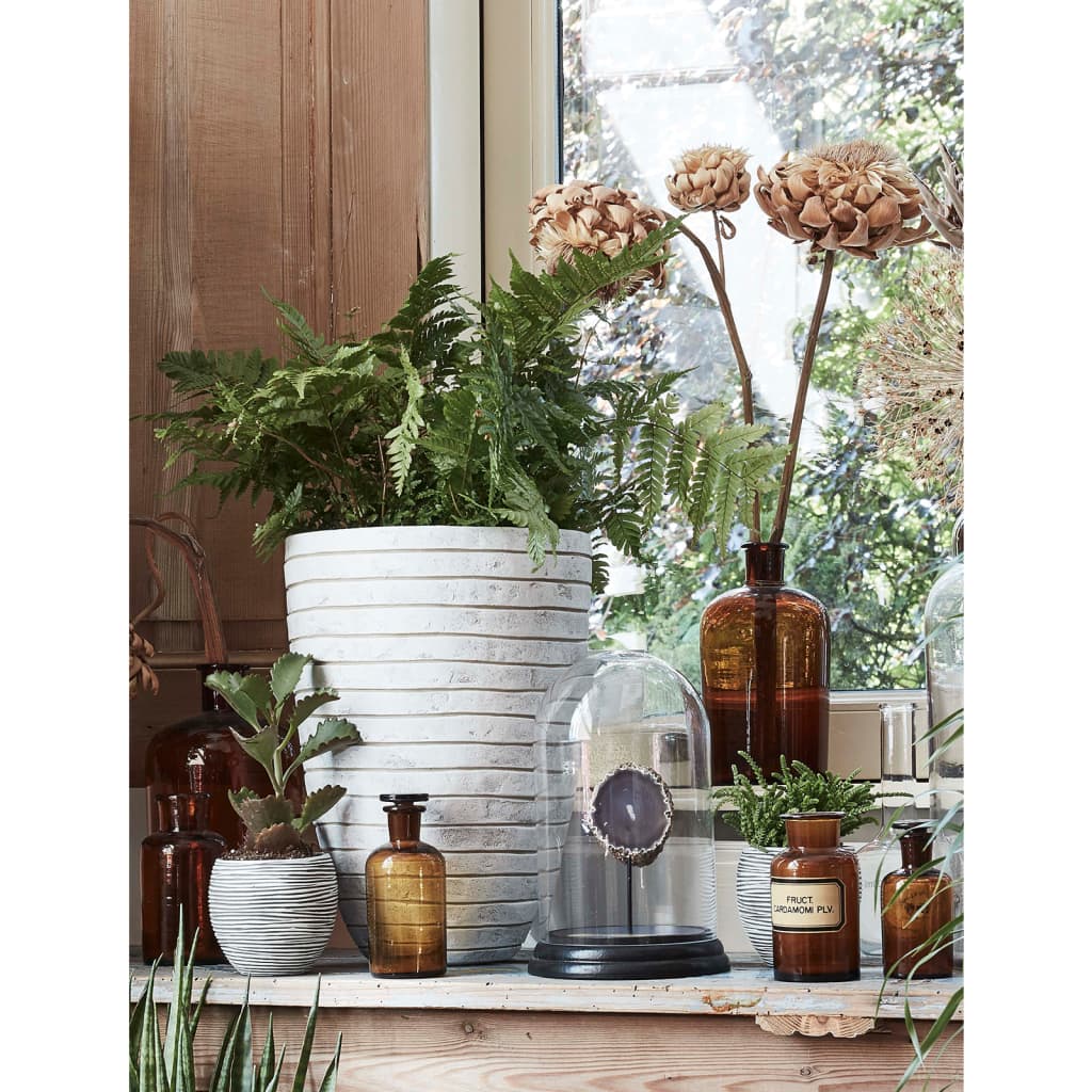 Capi Bloempot Nature Row Elegant Laag Kleurig Krwi782 36 x 47 cm Ivoor