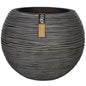 Capi Bloempot Nature Rib Bolvormig Kofz271 Antraciet 62 x 48 cm