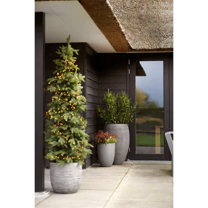 Capi Bloempot Nature Rib Kofz933 43 x 41 cm Antraciet
