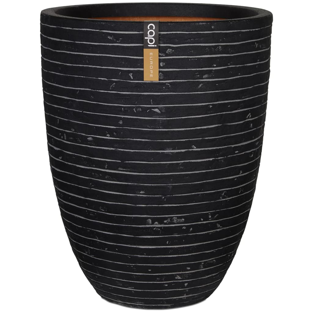 Capi Bloempot Nature Row Elegant Laag Krwz782 36 x 47 cm Antraciet