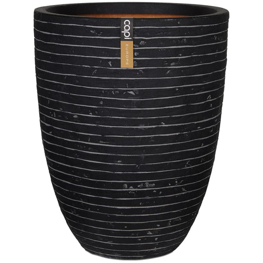 Capi Bloempot Nature Row Elegant Laag Krwz783 46 x 58 cm Antraciet