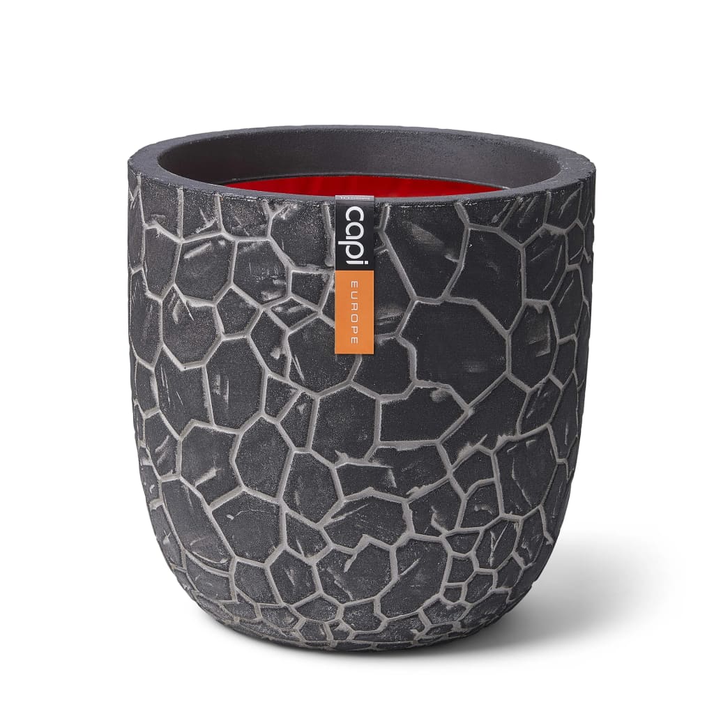 Capi Bloempot Clay Bolvormig Kleurig 35 x 34 cm Antraciet