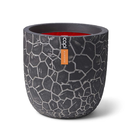 Capi Bloempot Clay Bolvormig Kleurig 35 x 34 cm Antraciet