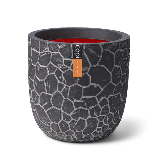 Capi Bloempot Clay Bolvormig Kleurig 43 x 41 cm Antraciet