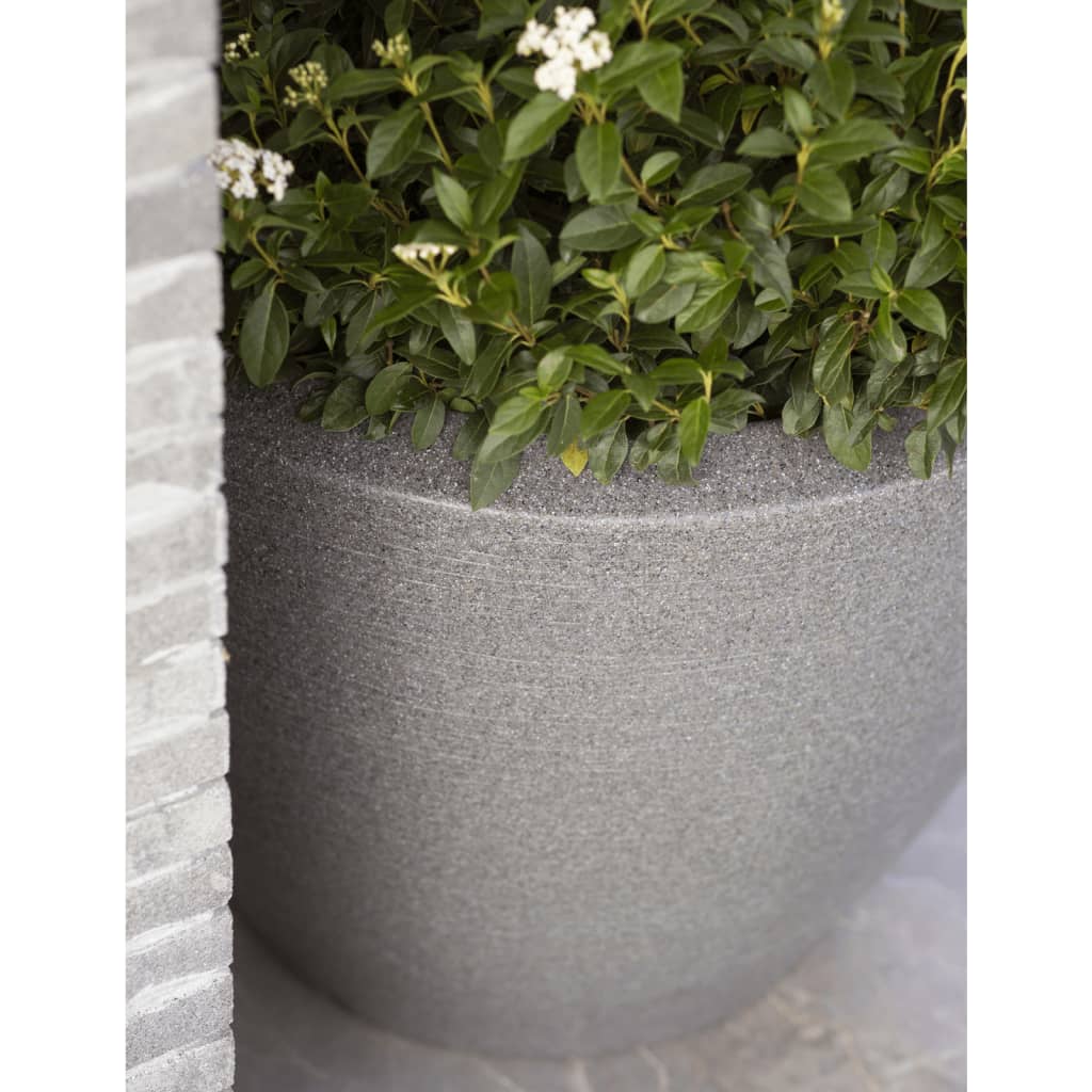 Capi Bloempot Arc Granite Taps Laag Kleurig 60 x 48 cm Antraciet