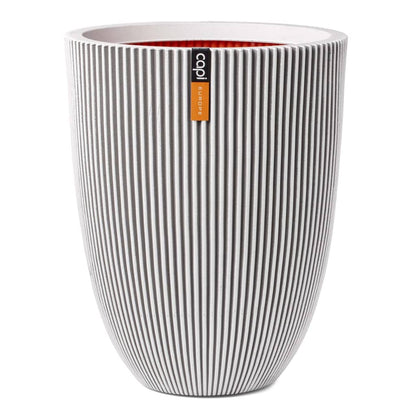 Capi Bloempot Groove Elegant 34X46 Cm Kleurig Ø 34 x 46 cm Ivoor