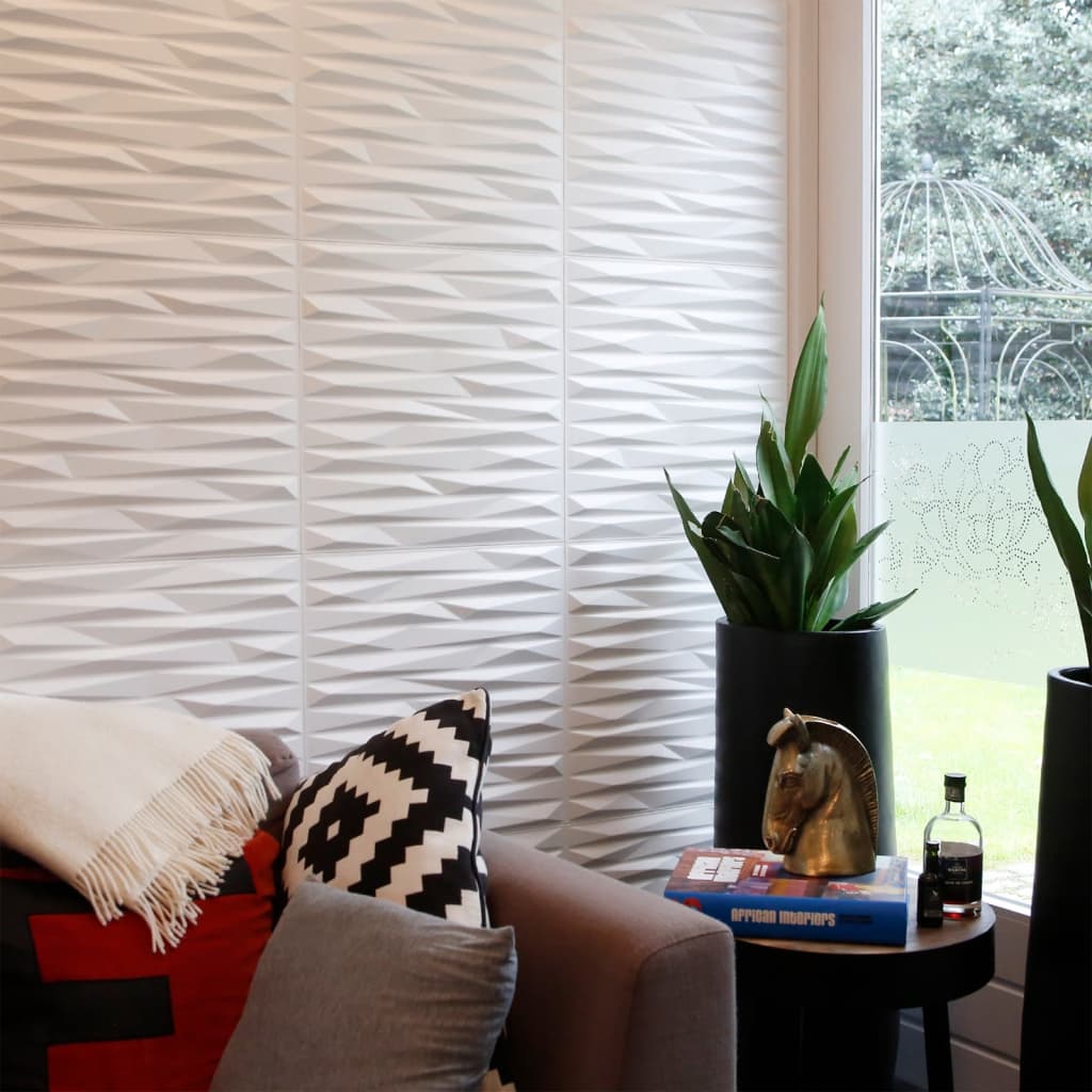 Wallart 3D Wandpanelen Valeria 12 Stuks Ga-Wa24
