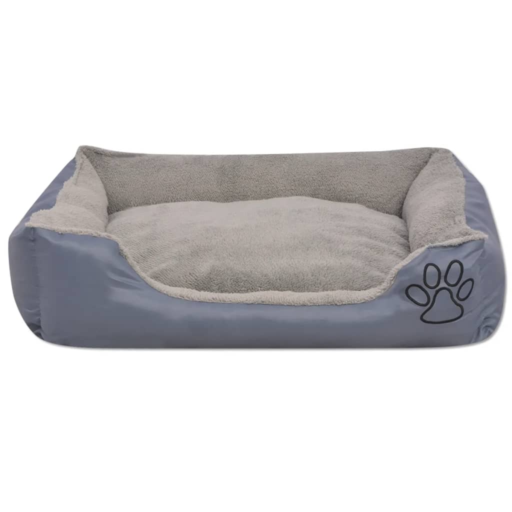 Hondenbed Met Gewatteerd Kuen Maat s Grijs