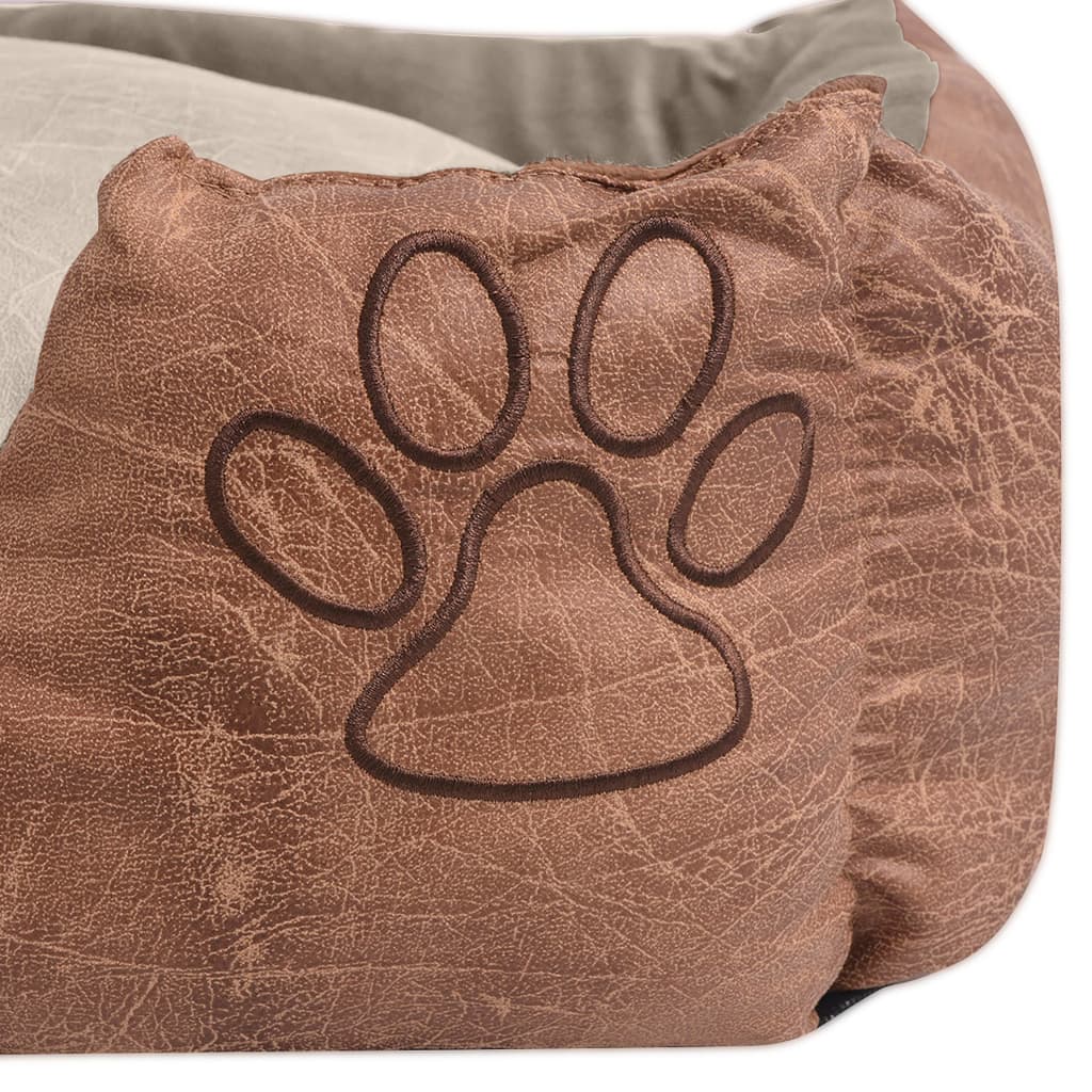 Vidax Hondenbed Kussen Pu-Kunsteer Maat l