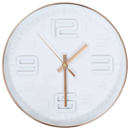 Wandklok -Look 30 Cm Koper