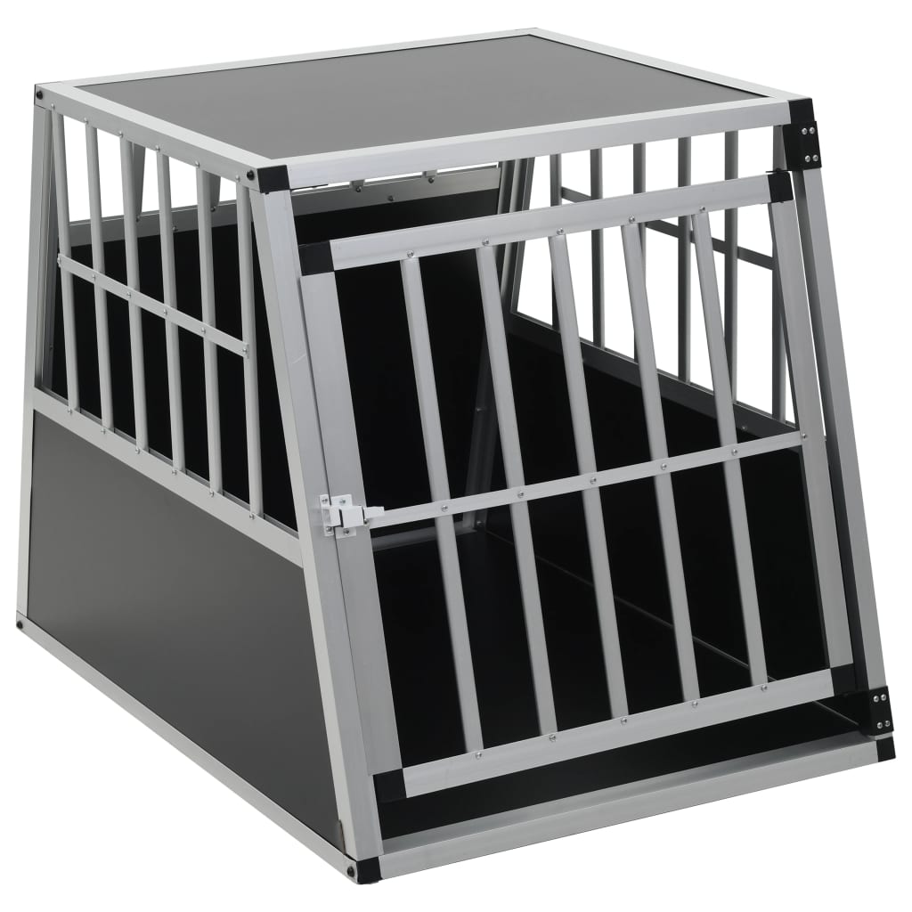 Hondenbench Met Enkele Deur 65X91X69,5 Cm 65 x 91 x 69.5 cm